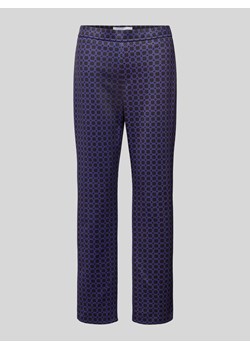 Spodnie materiałowe o skróconym,prostym kroju model ‘MACY’ ze sklepu Peek&Cloppenburg  w kategorii Spodnie damskie - zdjęcie 173889570