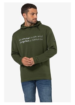 super.natural Bluza &quot;Alpine&quot; w kolorze zielonym ze sklepu Limango Polska w kategorii Bluzy męskie - zdjęcie 173891504