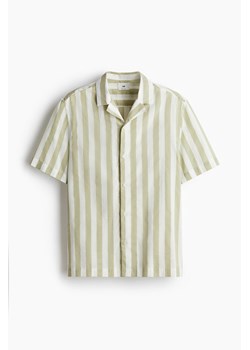 H & M - Koszula z krótkim rękawem Regular Fit - Zielony ze sklepu H&M w kategorii Koszule męskie - zdjęcie 173892101