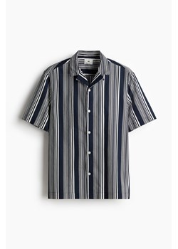 H & M - Koszula z krótkim rękawem Regular Fit - Niebieski ze sklepu H&M w kategorii Koszule męskie - zdjęcie 173892102