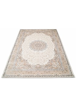 Kremowy nowoczesny dywan w klasyczny wzór - Nena 6X ze sklepu Edinos.pl w kategorii Dywany - zdjęcie 173893161