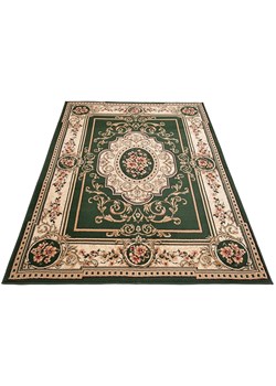 Prostokątny zielony dywan w klasycznym stylu - Ritual 4X ze sklepu Edinos.pl w kategorii Dywany - zdjęcie 173893182