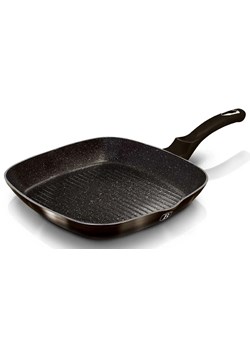 Granitowa patelnia grillowa na każdy typ kuchenki G0-M48 ze sklepu Edinos.pl w kategorii Naczynia - zdjęcie 173893271