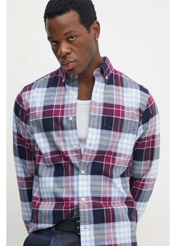 Gant koszula bawełniana męska regular z kołnierzykiem button-down 3240148 ze sklepu ANSWEAR.com w kategorii Koszule męskie - zdjęcie 173894172