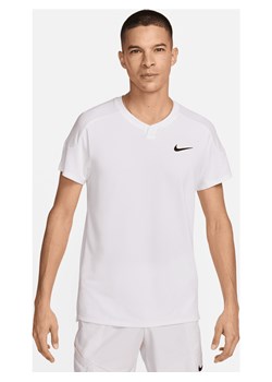 Męska koszulka do tenisa Dri-FIT NikeCourt Slam - Biel ze sklepu Nike poland w kategorii T-shirty męskie - zdjęcie 173895023