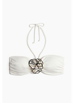 H & M - Góra od kostiumu - Biały ze sklepu H&M w kategorii Stroje kąpielowe - zdjęcie 173895060