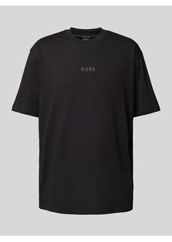 T-shirt z nadrukiem z logo ze sklepu Peek&Cloppenburg  w kategorii T-shirty męskie - zdjęcie 173895323