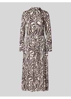 Sukienka koszulowa z wiązanym paskiem ze sklepu Peek&Cloppenburg  w kategorii Sukienki - zdjęcie 173895353