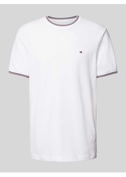 T-shirt z wyhaftowanym logo ze sklepu Peek&Cloppenburg  w kategorii T-shirty męskie - zdjęcie 173895411