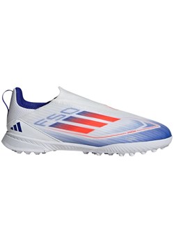 Buty piłkarskie adidas F50 League Ll Tf Jr IF1376 niebieskie ze sklepu ButyModne.pl w kategorii Buty sportowe dziecięce - zdjęcie 173895722