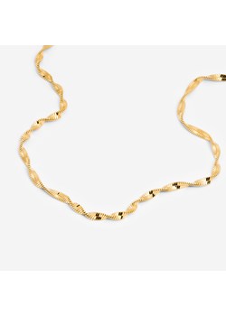 naszyjnik singapur srebrny pozłacany ze sklepu ANIA KRUK w kategorii Naszyjniki - zdjęcie 173895910