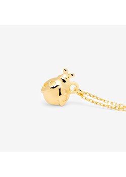 naszyjnik biedronka srebrny pozłacany ze sklepu ANIA KRUK w kategorii Naszyjniki - zdjęcie 173895920