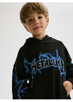 Reserved - Bluza oversize Metallica - czarny ze sklepu Reserved w kategorii Bluzy chłopięce - zdjęcie 173898371