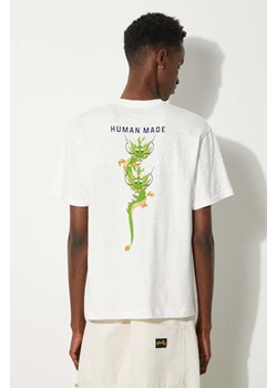 Human Made t-shirt bawełniany Graphic męski kolor biały z nadrukiem HM27TE012 ze sklepu PRM w kategorii T-shirty męskie - zdjęcie 173899470