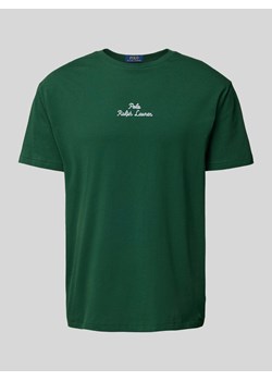 T-shirt z wyhaftowanym logo ze sklepu Peek&Cloppenburg  w kategorii T-shirty męskie - zdjęcie 173899531