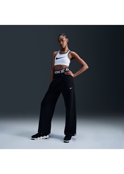 Damskie spodnie dresowe z wysokim stanem i szerokimi nogawkami Nike Sportswear Phoenix Fleece - Czerń ze sklepu Nike poland w kategorii Spodnie damskie - zdjęcie 173899713