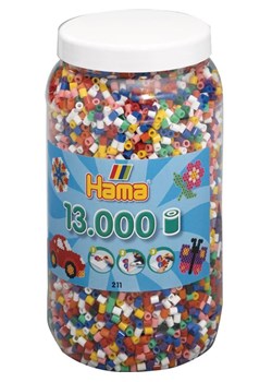 Hama 13000-zestaw koralików do prasowanek - 5+ ze sklepu Limango Polska w kategorii Zabawki - zdjęcie 173900650