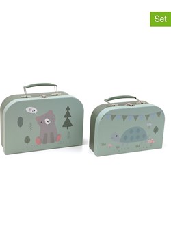 Andreu Toys Kuferki (2 szt.) w kolorze miętowym ze sklepu Limango Polska w kategorii Pojemniki kuchenne - zdjęcie 173902792