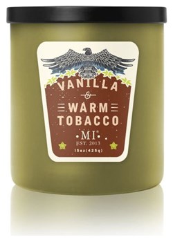Colonial Candle Świeca zapachowa &quot;Vanilla &amp; Warm Tobacco&quot; - 425 g ze sklepu Limango Polska w kategorii Świece i dyfuzory - zdjęcie 173902892