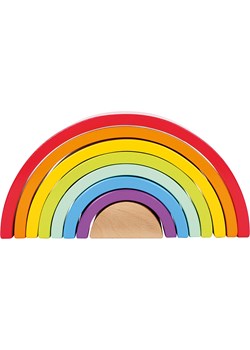 small foot Klocki &quot;Rainbow&quot; - 12 m+ ze sklepu Limango Polska w kategorii Zabawki - zdjęcie 173903043