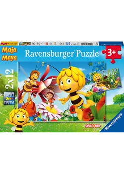 Ravensburger 12-częściowe puzzle (2 szt.) &quot;Maya the Bee on a flower meadow&quot; - 3+ ze sklepu Limango Polska w kategorii Puzzle - zdjęcie 173903060