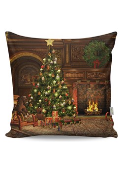 Colorful Cotton Poduszka w kolorze brązowo-zielonym ze sklepu Limango Polska w kategorii Poduszki dekoracyjne - zdjęcie 173905722