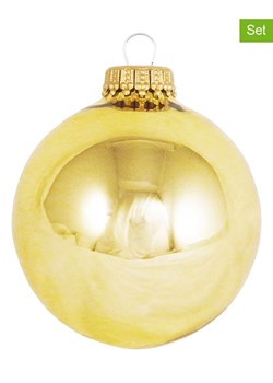 Krebs Glas Lauscha Bombki (4 szt.) w kolorze złotym ze sklepu Limango Polska w kategorii Dekoracje bożonarodzeniowe - zdjęcie 173905844