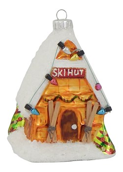 Krebs Glas Lauscha Ozdoba choinkowa ze wzorem - dł. 11 cm ze sklepu Limango Polska w kategorii Dekoracje bożonarodzeniowe - zdjęcie 173906304