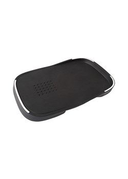 Vialli Design Dwustronna deska w kolorze czarnym do krojenia - (D)39 x (S)24,5 cm ze sklepu Limango Polska w kategorii Deski - zdjęcie 173906410