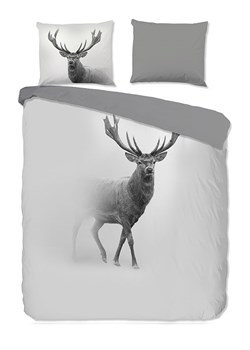 Pure Komplet pościeli &quot;Grey Deer&quot; w kolorze szarym z mikrofibry ze sklepu Limango Polska w kategorii Pościele - zdjęcie 173906500