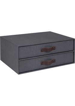 BigsoBox Pudełko "Birger" w kolorze ciemnoszarym z szufladami - A4 - id: 12209596 - marki Bigsobox - 173906960 BigsoBox Pudełko "Birger" w kolorze ciemnoszarym z szufladami - A4 ze sklepu Limango Polska w kategorii Akcesoria biurowe - zdjęcie 173906960