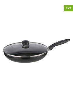 Chefware 2-częściowy zestaw w kolorze czarnym - Ø 28 cm ze sklepu Limango Polska w kategorii Garnki - zdjęcie 173908452