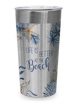ppd Kubek termiczny &quot;Life is better&quot; - 400 ml ze sklepu Limango Polska w kategorii Kubki termiczne - zdjęcie 173909314