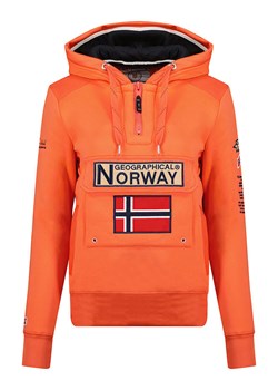 Geographical Norway Bluza &quot;Gymclass&quot; w kolorze pomarańczowym ze sklepu Limango Polska w kategorii Bluzy damskie - zdjęcie 173911000