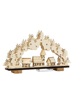 Profiline Dekoracyjna lampa LED w kolorze brązowym - 33 x 19 x 5 cm ze sklepu Limango Polska w kategorii Dekoracje bożonarodzeniowe - zdjęcie 173912100