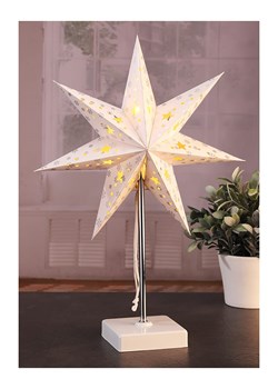 Profiline Dekoracyjna lampa LED &quot;Shining Paper Star&quot; w kolorze ciepłej bieli - 35 x 35 cm ze sklepu Limango Polska w kategorii Oświetlenie - zdjęcie 173912113