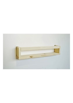 Woody Kids Regał ścienny &quot;Montessori&quot; w kolorze brązowym - 50 x 9 x 9 cm ze sklepu Limango Polska w kategorii Meble dziecięce - zdjęcie 173912930