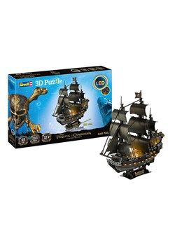 Revell 293-częściowe puzzle 3D "Black Pearl LED Edition" - 12+ - id: 13347544 - marki Revell - 173913881 Revell 293-częściowe puzzle 3D "Black Pearl LED Edition" - 12+ ze sklepu Limango Polska w kategorii Puzzle - zdjęcie 173913881