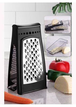 Violeta Home Tarka w kolorze srebrno-czarnym - 11 x 21,5 x 7,5 cm ze sklepu Limango Polska w kategorii Akcesoria kuchenne - zdjęcie 173916750