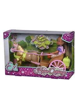 Evi LOVE Lalka &quot;Evi Horse Carriage&quot; z akcesoriami - 3+ ze sklepu Limango Polska w kategorii Zabawki - zdjęcie 173917123