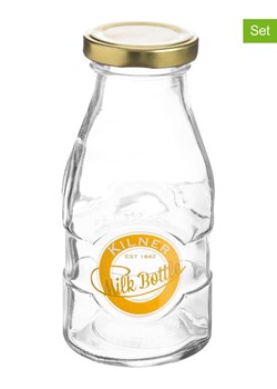 Kilner Butelki (2 szt.) na mleko - 190 ml ze sklepu Limango Polska w kategorii Pojemniki kuchenne - zdjęcie 173918033