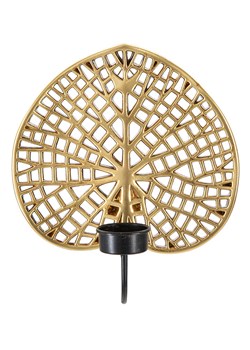 Mauro Ferretti Świecznik w kolorze złotym - 20 x 22 x 8 cm ze sklepu Limango Polska w kategorii Świeczniki - zdjęcie 173918834