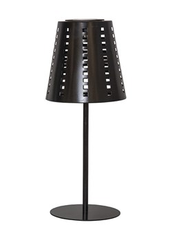 STAR Trading Solarna lampa stołowa LED &quot;Sola&quot; w kolorze czarnym - wys. 35 x Ø 15 cm ze sklepu Limango Polska w kategorii Oświetlenie ogrodowe - zdjęcie 173919352