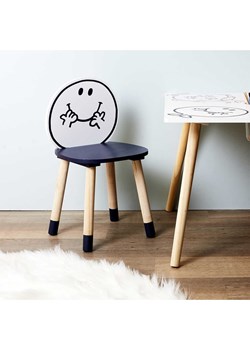 The Home Deco Kids Krzesło dziecięce "Monsieur Heureux" w kolorze niebieskim - 28 x 52 x 28 cm ze sklepu Limango Polska w kategorii Meble - zdjęcie 173920350