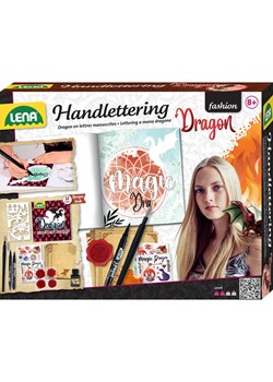 SiMM SPIELWAREN Zestaw do malowania &quot;Dragon Handlettering&quot; - 8+ ze sklepu Limango Polska w kategorii Zabawki - zdjęcie 173922173