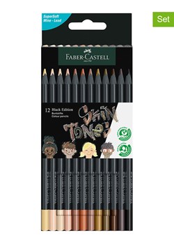 Faber-Castell Kredki (24 szt.) &quot;Black Edition - Skin Tones&quot; ze sklepu Limango Polska w kategorii Akcesoria biurowe - zdjęcie 173922602