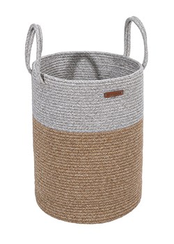 Scandinavia Concept Kosz w kolorze beżowo-białym - wys. 50 x Ø 36 cm ze sklepu Limango Polska w kategorii Pojemniki kuchenne - zdjęcie 173922732