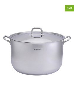 Laguiole 2-częściowy zestaw w kolorze srebrnym - Ø 50 cm ze sklepu Limango Polska w kategorii Garnki - zdjęcie 173923350