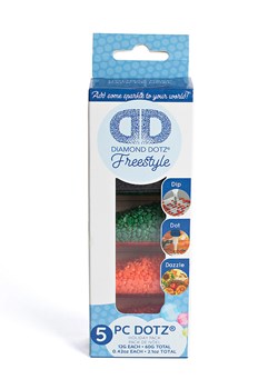 DIAMOND DOTZ 5-częściowy zestaw kreatywny &quot;Diamond Dotz®&quot; - 8+ ze sklepu Limango Polska w kategorii Zabawki - zdjęcie 173924030