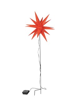 Profiline Lampa ogrodowa LED w kolorze czerwonym - wys. 90 cm - id: 14738075 - marki Profiline - 173924651 Profiline Lampa ogrodowa LED w kolorze czerwonym - wys. 90 cm ze sklepu Limango Polska w kategorii Dekoracje i akcesoria ogrodowe - zdjęcie 173924651